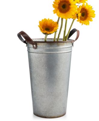 Home Essentials - Dolce Vita Large Metal Flower Bucket