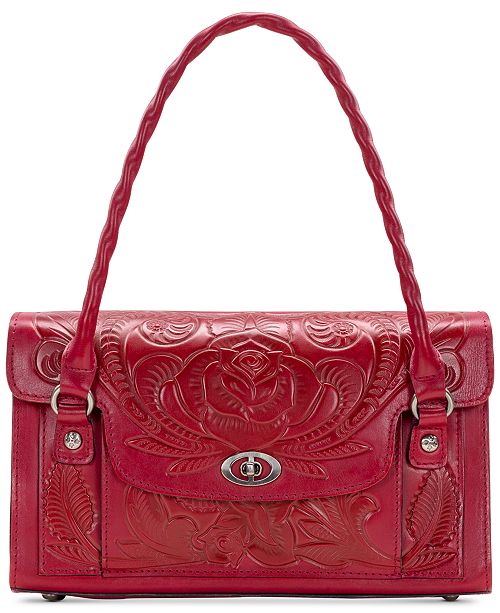 Patricia Nash Waxed Tooled Leather Sanabria Satchel & Reviews