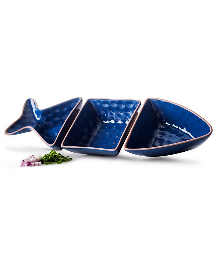 Widgeteer 3 Piece Fish Serving Bowls Set Macy's