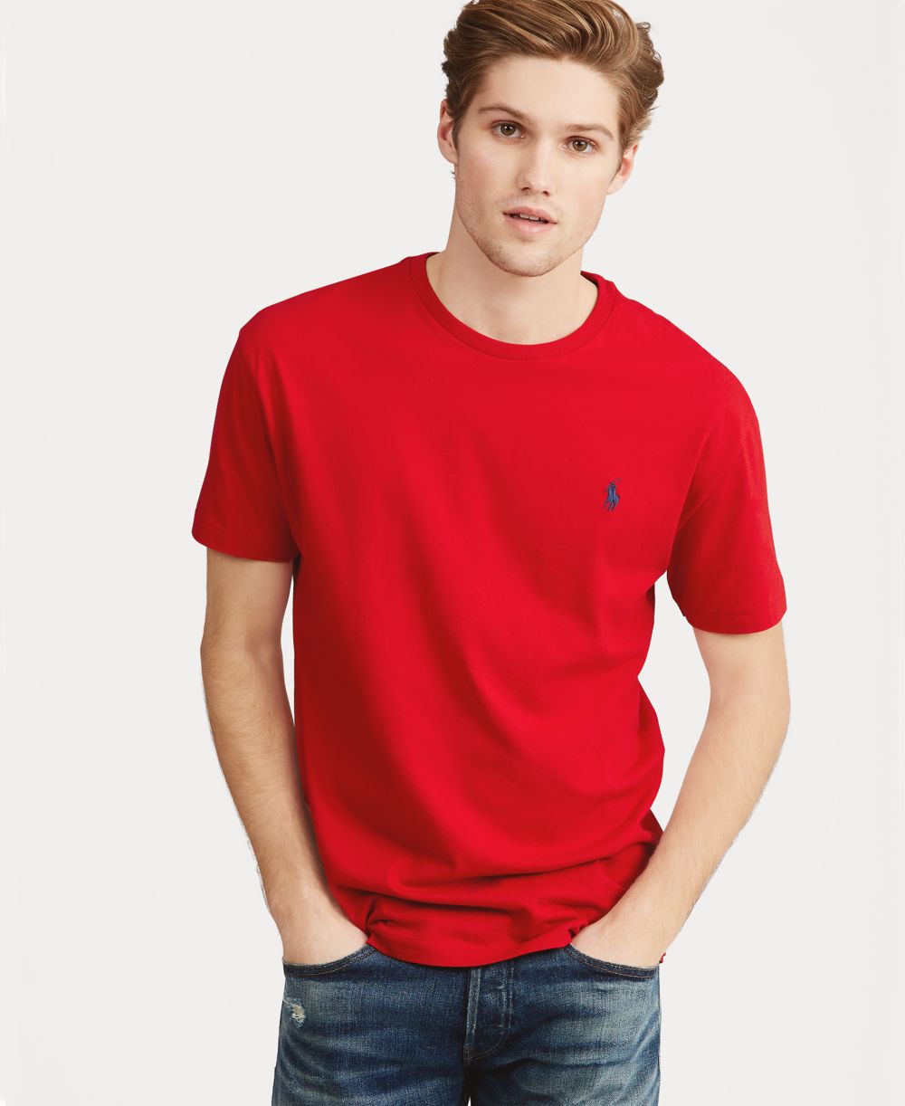 Mens Classic Fit Crew Neck T Shirt