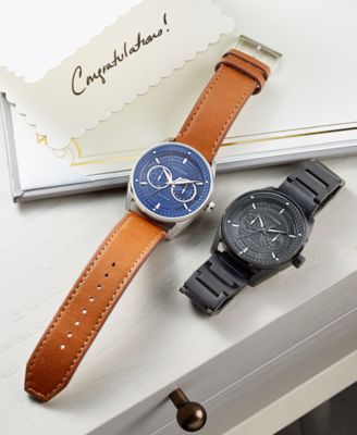 Drive from Citizen Eco-Drive Men's Black Stainless Steel Bracelet Watch 42mm