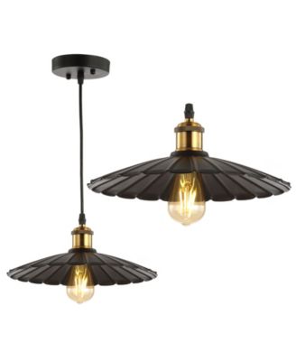 Lotus 12.25" Adjustable LED Pendant