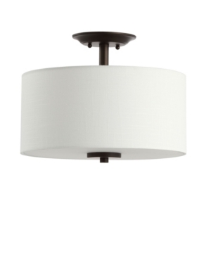 Jonathan Y Marc 15" Led Semi-flush Mount In Oil Rubbed Bronze