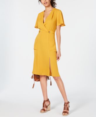 monteau wrap dress