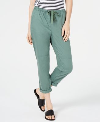MERRY DRAWSTRING PULL ON PANTS IVY GREEN