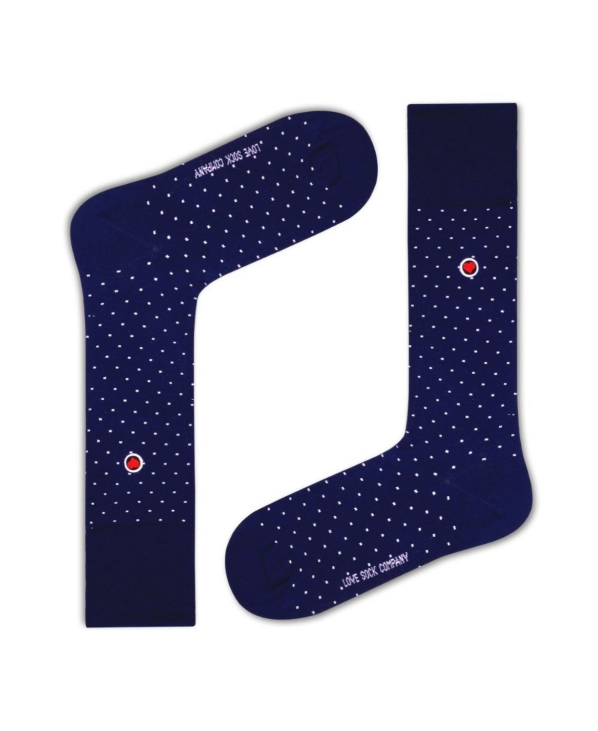 Love Sock Company Men's Dress Socks - Biz Dots