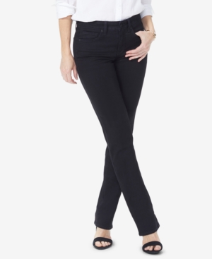 image of Nydj Petite Marilyn Tummy-Control Straight-Leg Jeans