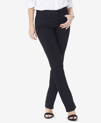 NYDJ Petite Marilyn Tummy-Control Straight-Leg Jeans - Macy's