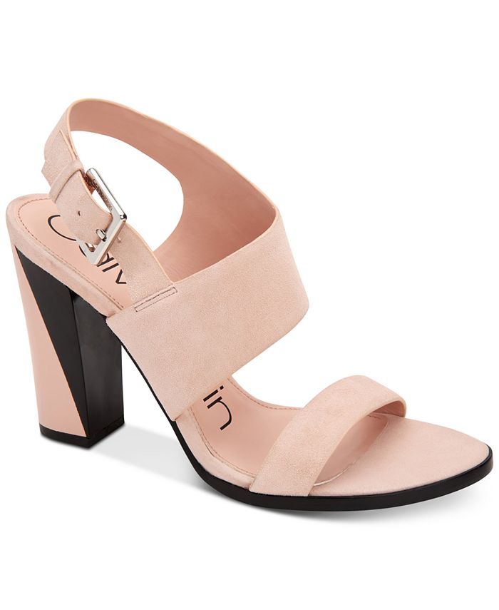Trillen Zilver Storen Calvin Klein Women's Carina Dress Sandals & Reviews - Sandals - Shoes -  Macy's