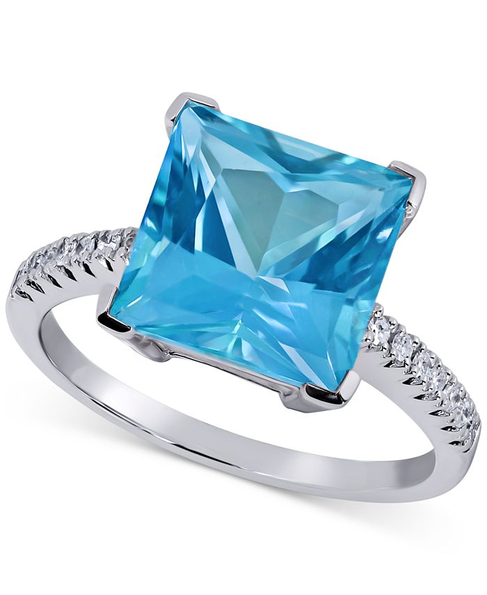 Macy's mystic sales topaz ring