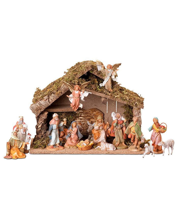 Roman Fontanini 16 Piece Set Nativity Scene - Macy's