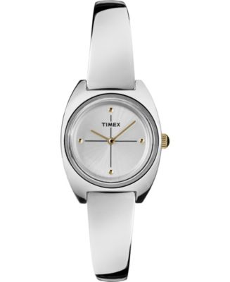 Timex Milano Semi-Bangle 24mm Stainless Steel Case and Bracelet