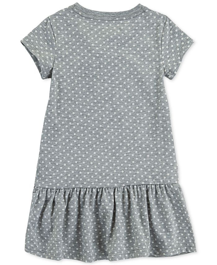 Nike Toddler Girls StandardFit DotPrint Peplum Dress Macy's