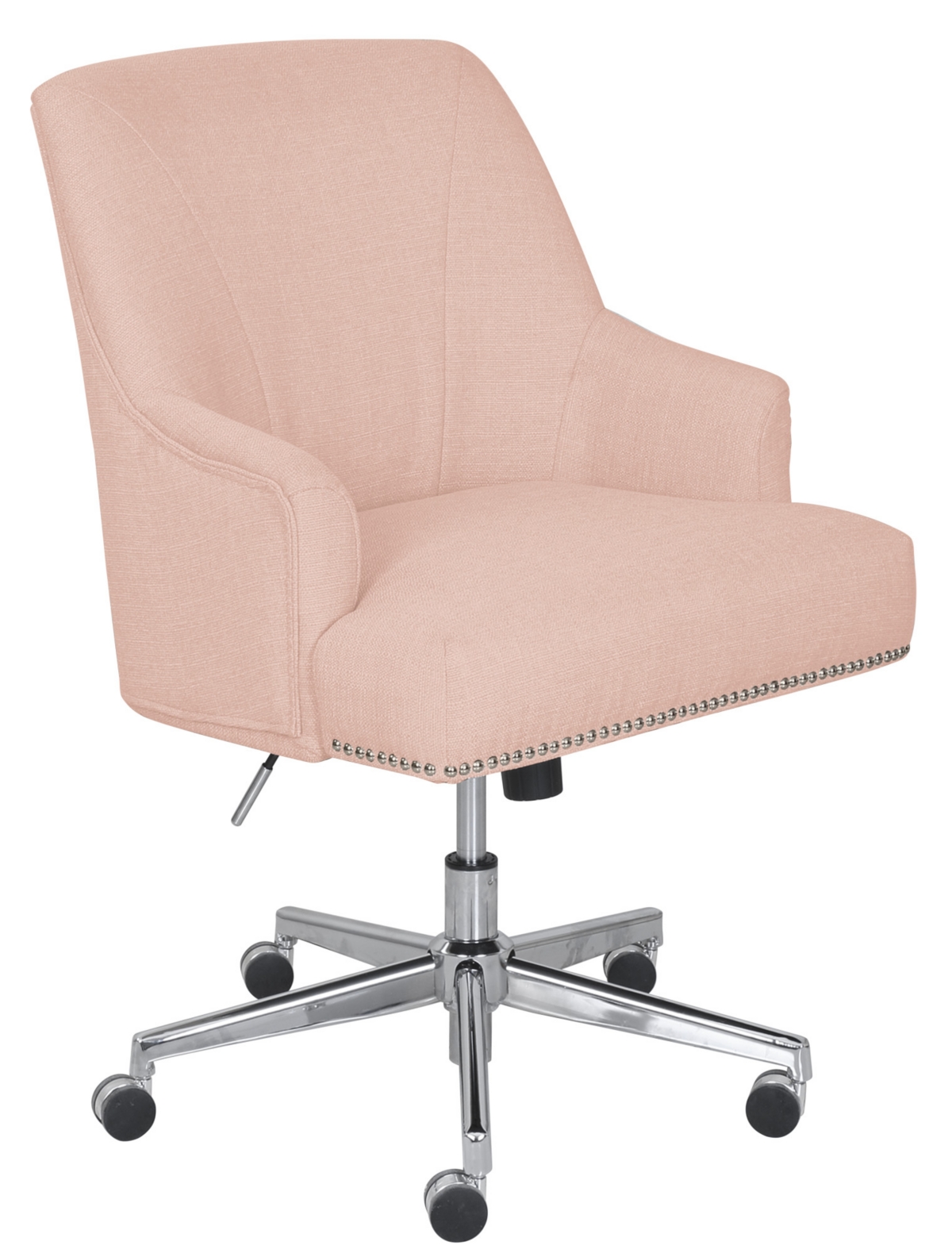 Serta Leighton Home Office Chair In Pink