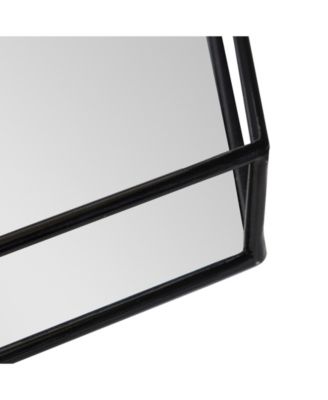 Felicia Nesting Metal Mirrored Decorative Trays, 2 Piece