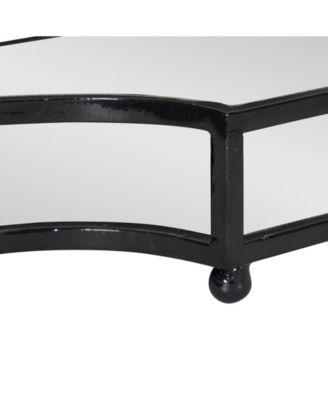 Ciel Metal Mirrored Scalloped Decorative Tray