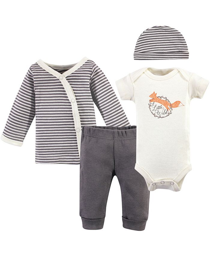 Touched By Nature Organic Preemie Layette Set 4 Piece Set Reviews Sets Outfits Kids Macy S
