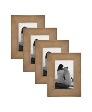 DesignOvation Museum Wood Picture Frame Set of 4