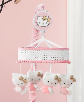Lambs & Ivy Hello Kitty Musical Baby Crib Mobile