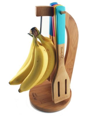 Cooknco 7-Pc. Bamboo Banana Utensil Set
