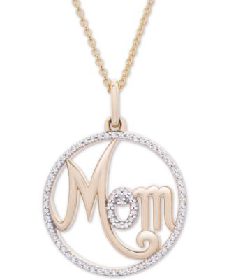 mom necklace macys