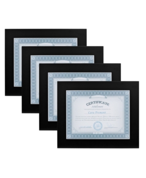 DesignOvation Museum Wood Picture Frame Set of 4