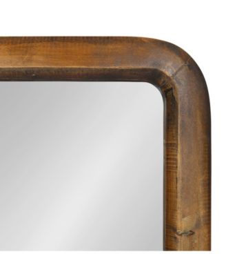 Pao Framed Wood Wall Mirror