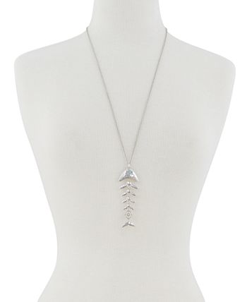 Lucky brand fish necklace sale