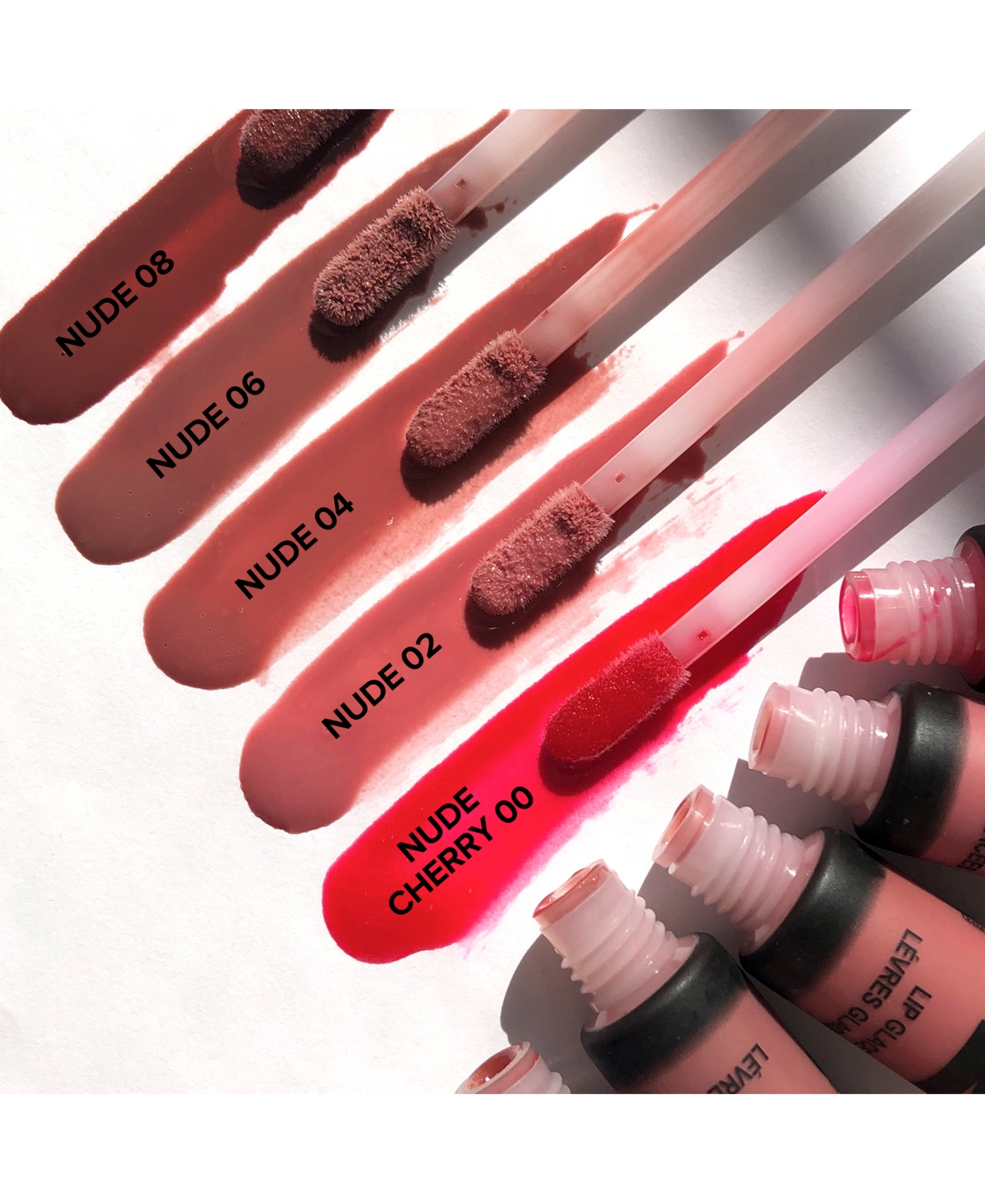 Nudestix Nude Plumping Lip Glace Nude Cherry 00 0.34 oz/ 10 ml In Nude Cherry 00