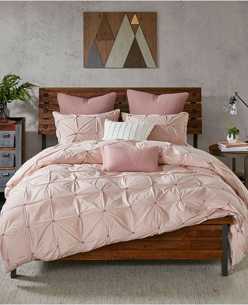 Ink Ivy Masie 3 Pc King Cal King Cotton Duvet Cover Mini Set