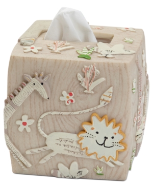 Creative Bath Accessories, Animal Crackers Tissue Holder Bedding