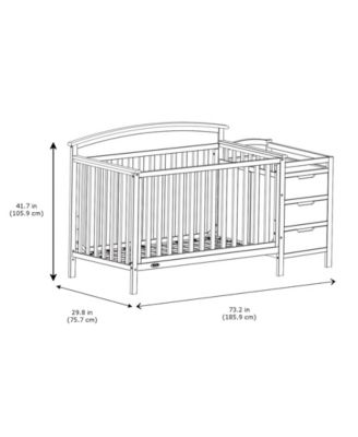 Benton 4-in-1 Convertible Crib and Changer