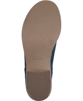 Women's Rimi Notched Ankle Stacked Heel Booties