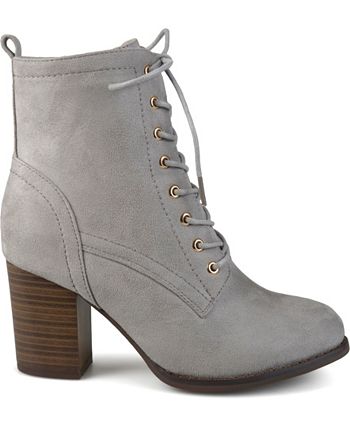 Journee Collection Women's Baylor Lace-up Booties & Reviews - Booties ...