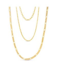 Women's Cable Gold-Tone Chain 3pc Necklace Set