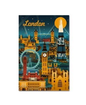 Trademark Global Lantern Press 'london' Canvas Art In Multi