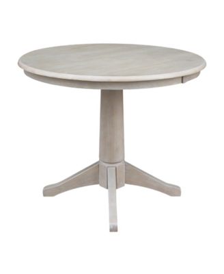 36" Round Top Pedestal Table - 28.9"H