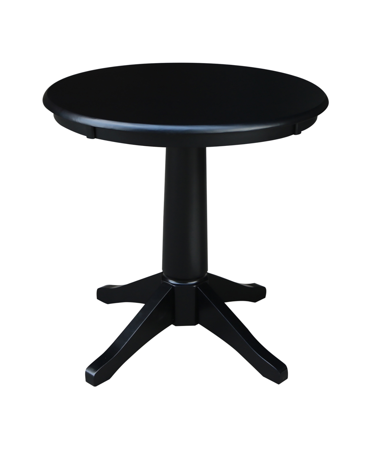 International Concepts Round Top Pedestal Table- 28.9