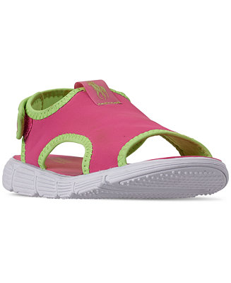 Polo Ralph Lauren Little Girls' Kanyon Sandals from Finish Line - Macy's