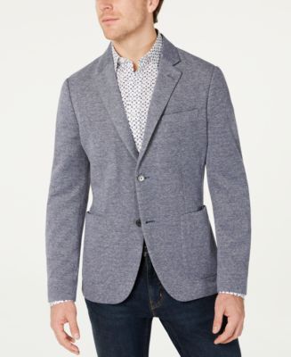 Michael Kors Men's Piqué Knit Blazer - Macy's