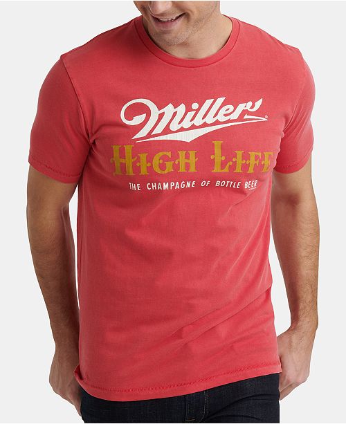 Lucky Brand Men S Miller High Life Graphic T Shirt Reviews T