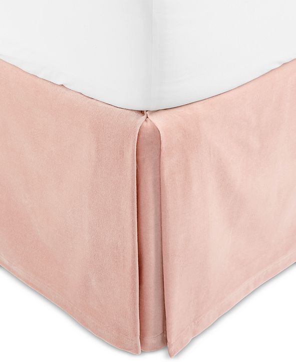 Hotel Collection Classic Roseblush Cotton California King Bedskirt