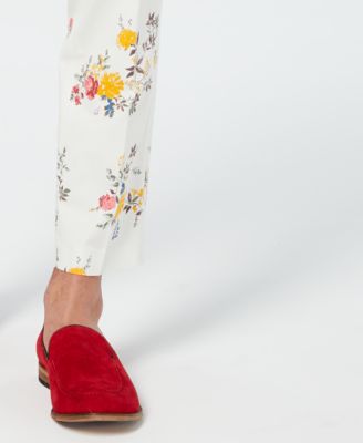 INC International Concepts INC Men's Slim-Fit Floral Pants, Created for Macy's