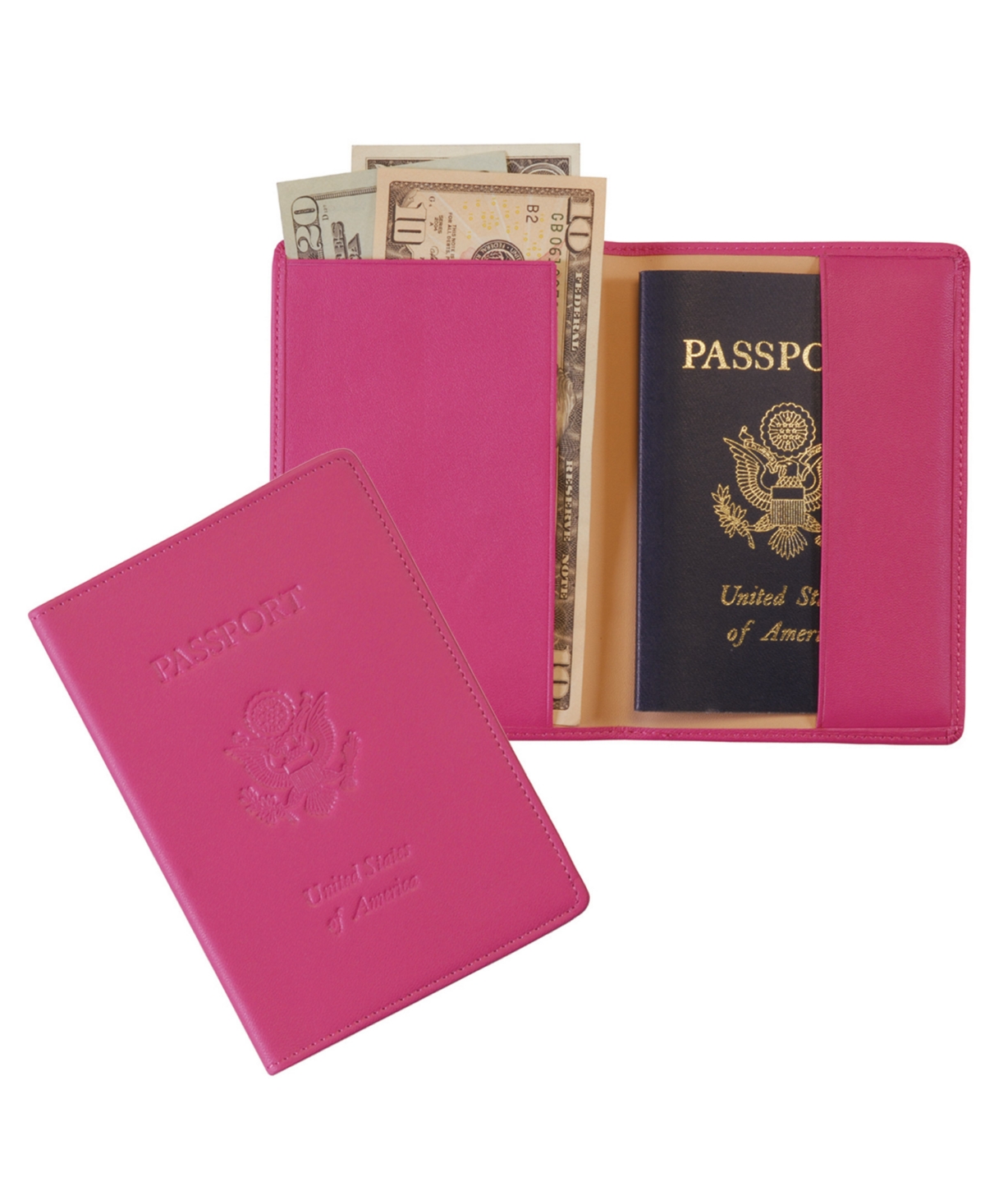 UPC 794809050341 product image for Men's Royce New York Passport Seal Embossed Rfid Blocking Passport Case | upcitemdb.com