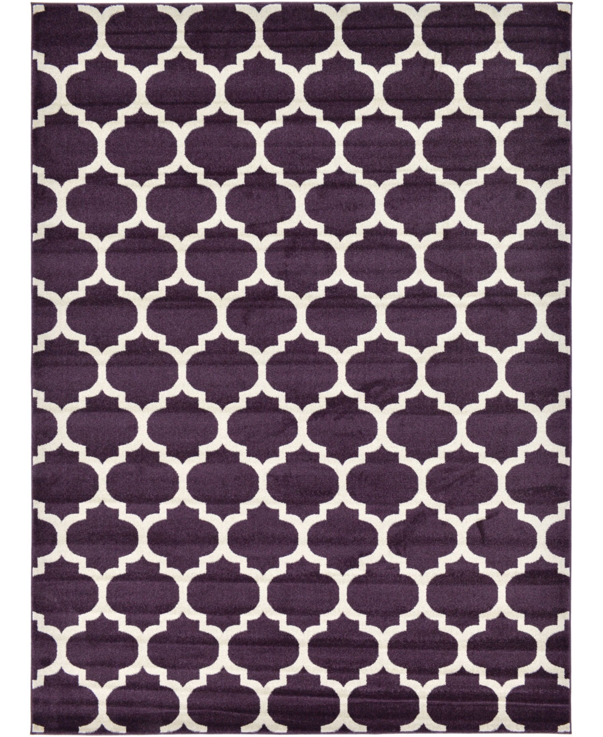 Bayshore Home Arbor Arb1 8' x 11' Area Rug - Purple