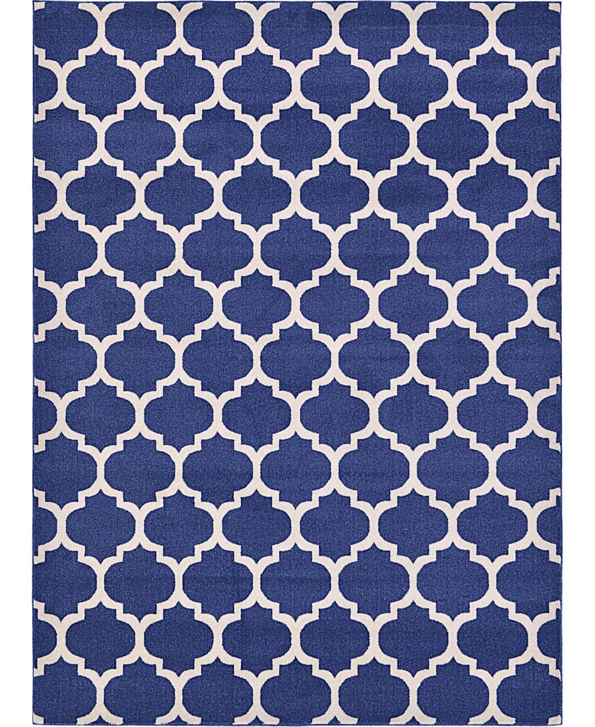 Bayshore Home Arbor Arb1 8' x 11' Area Rug - Dark Blue