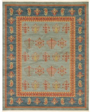 Bridgeport Home Ojas Oja2 Light Blue 8' x 10' Area Rug