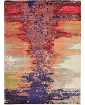 Bridgeport Home Newwolf New2 Pink 8' x 11' Area Rug at RugsBySize.com