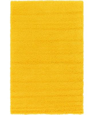 Solid Shag SS1 5' x 8' Area Rug