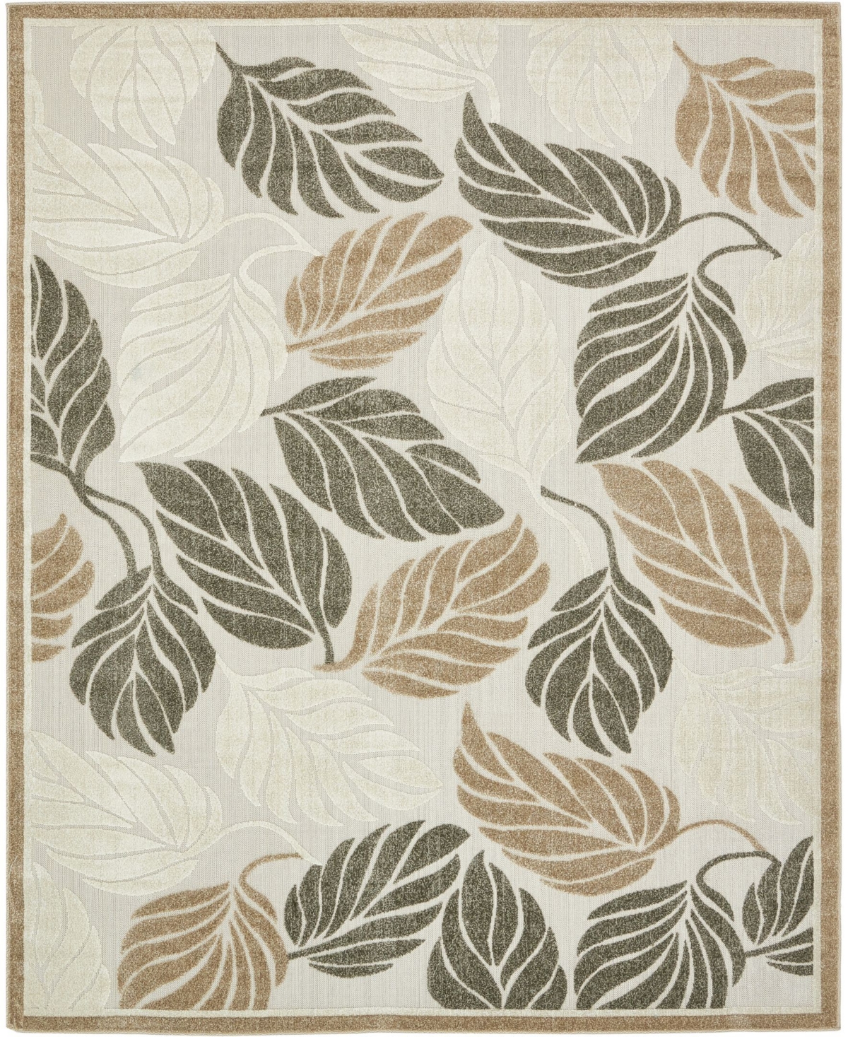Bayshore Home Outdoor Pashio Pas2 Area Rug -gray